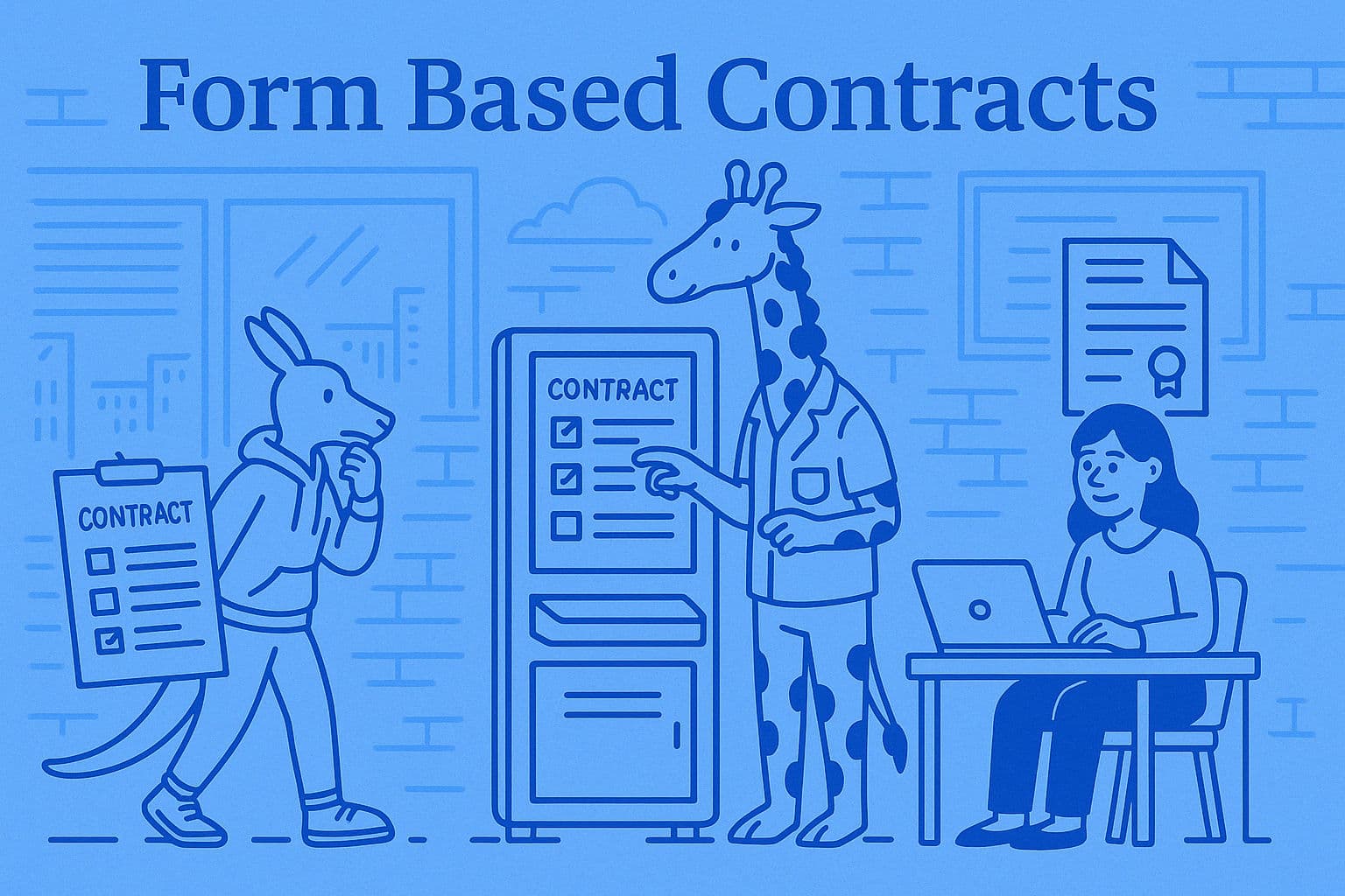 Poster For Form Based Contracts