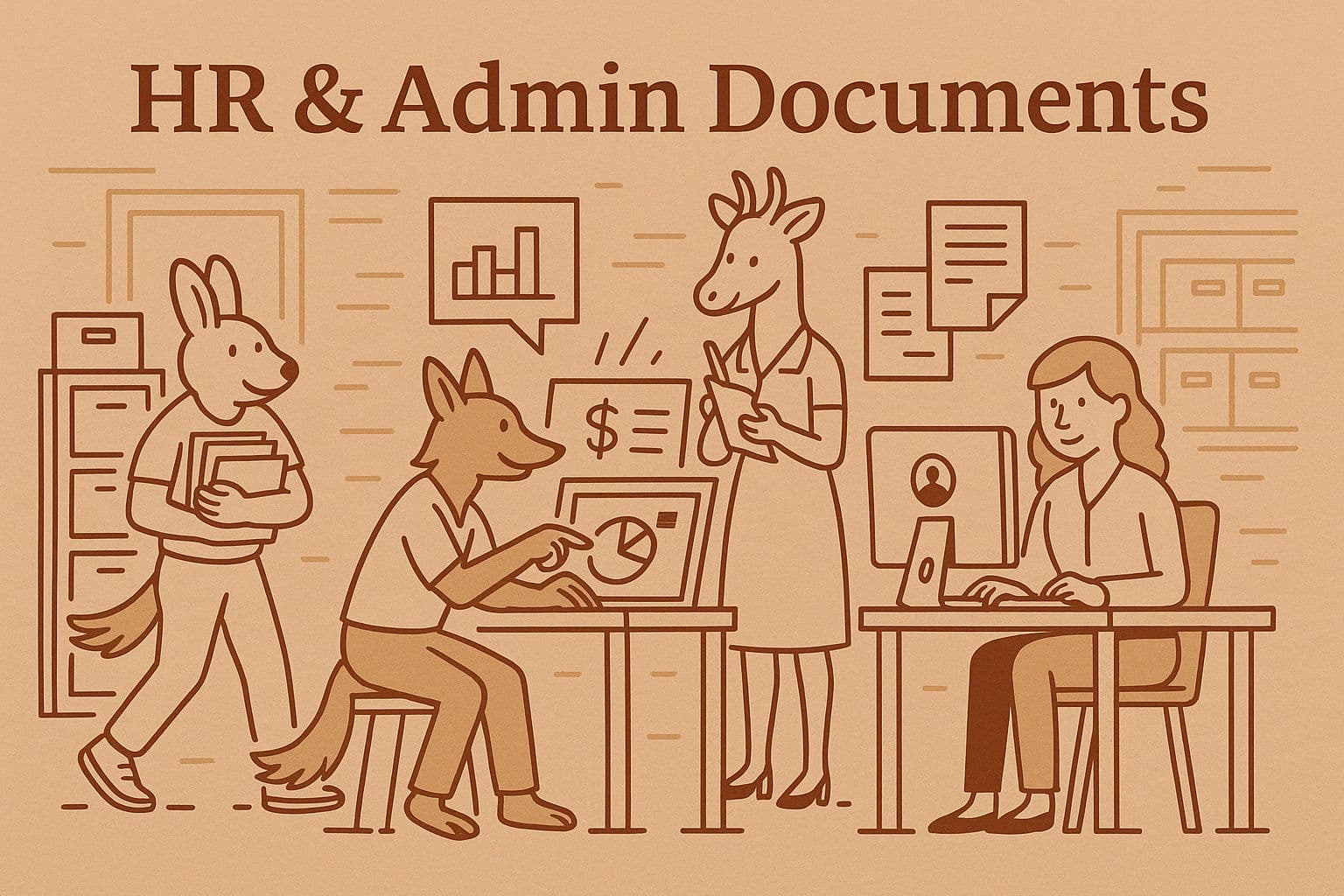Poster For HR & Admin Documents