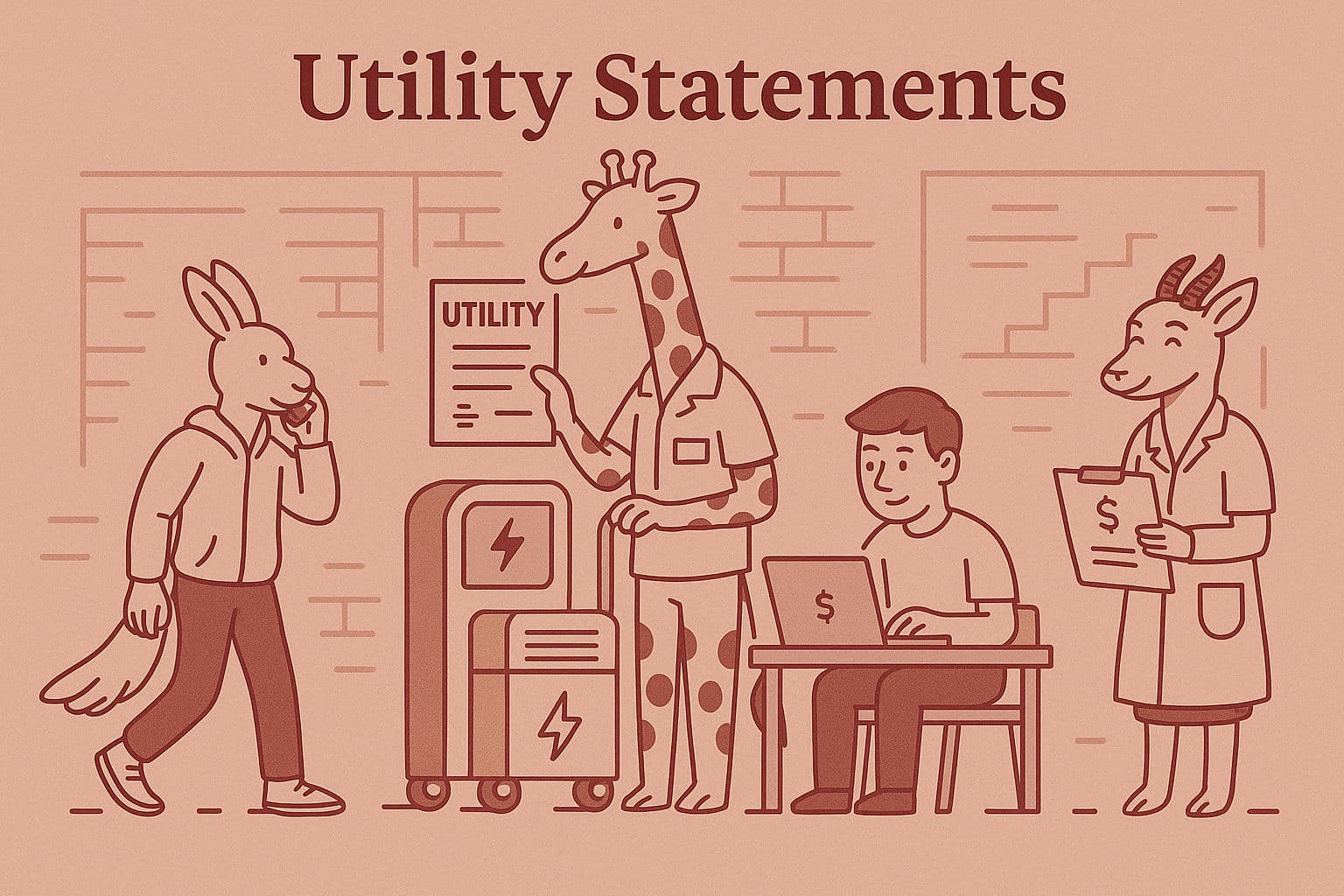 Poster For Utility Statements