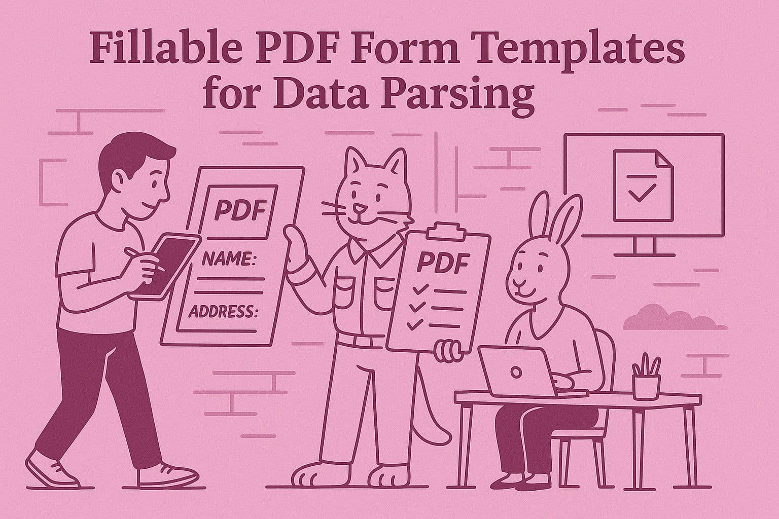 Poster For Fillable PDF Forms