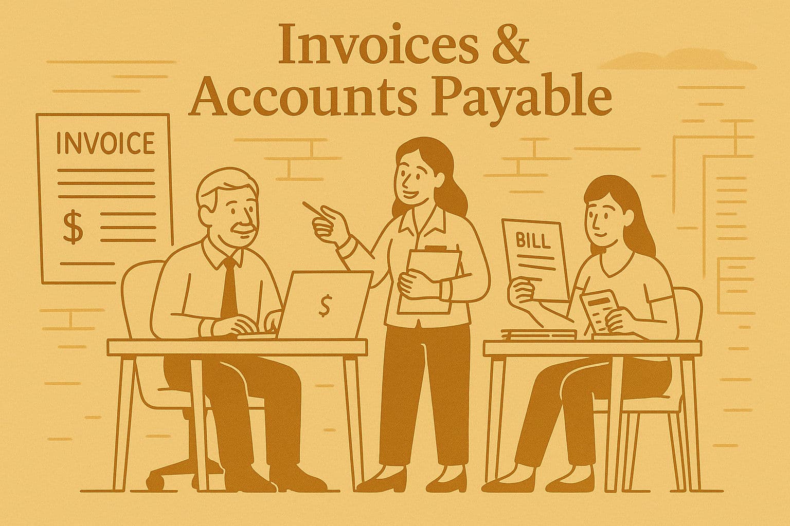 Poster For Invoices & Accounts Payable